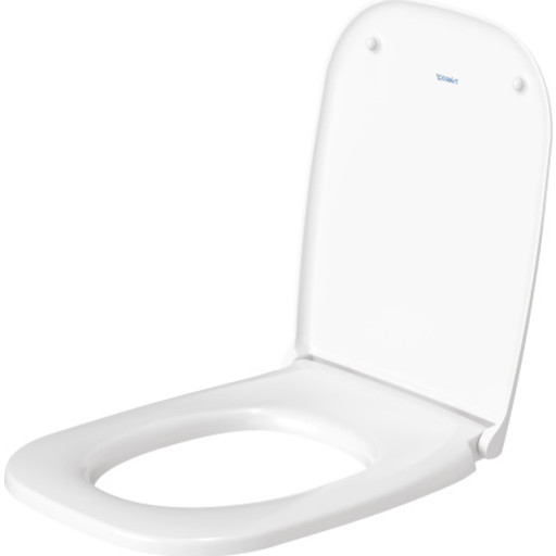 Duravit D-Code Compact toalettsits, soft close, vit