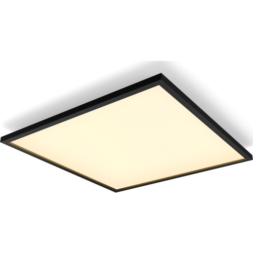 Philips Hue Aurelle LED panel, svart, 60×60 cm