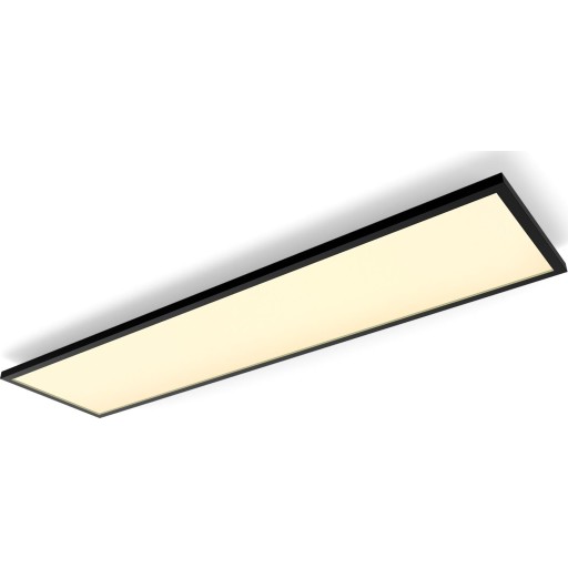 Philips Hue Aurelle LED panel, svart, 120×30 cm