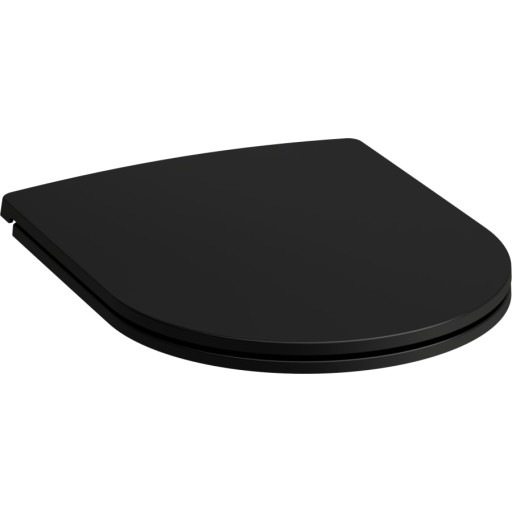 Laufen Pro toiletbræt, soft close, aftagelig, mat sort