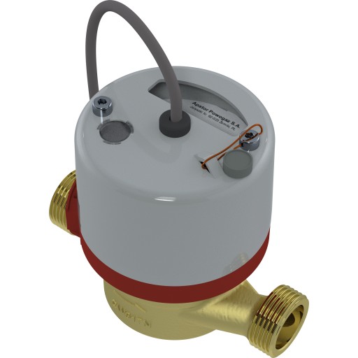 Varmtvannsmåler QN 1,5 - 110 mm vannrett m/impuls Tekniske installasjoner > Vannbehandling