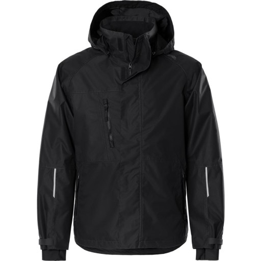 Kansas Airtech® skalljakke 300859-940, vanntett, svart, størrelse 4XL