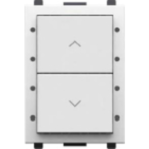 Digidim132WD2 panel med 2 knapper, DALI 2 opp/ned, hvit Backuptype - El