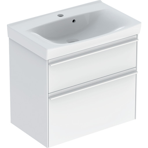 Ifö Sense møbelpak.60cm,Spira - H:59,5cm B:60cm D:36,6cm lige greb inkl.Vandlås og 2 skuffer