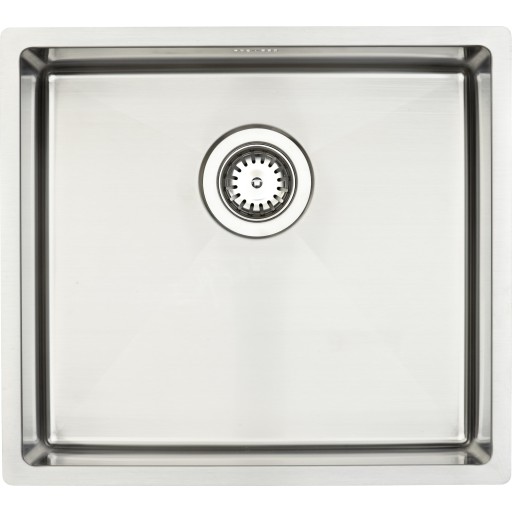Lavabo Kubus 450 Soft diskb&auml;nk, 49x44 cm, rostfritt st&aring;l