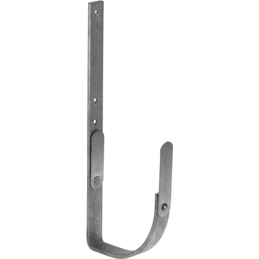 VMzinc rendejern 13" til arkitekt tagrende, 400 mm, kort model, galvaniseret