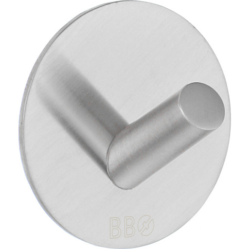 Beslagsboden håndklædekrog, børstet rustfrit stål billede