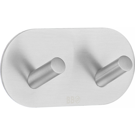 Beslagsboden håndklædekrog, børstet rustfrit stål billede