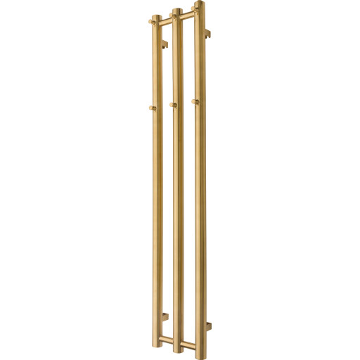 TVS Plus 3 håndklæderadiator 1400 x 265 mm, børstet guld ( pvd )