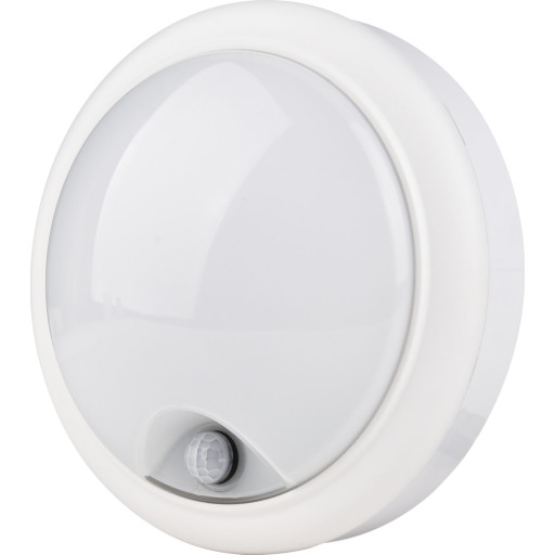Billede af Projectline Væglampe rund 15W 4000K 1400 lumen med sensor IP65