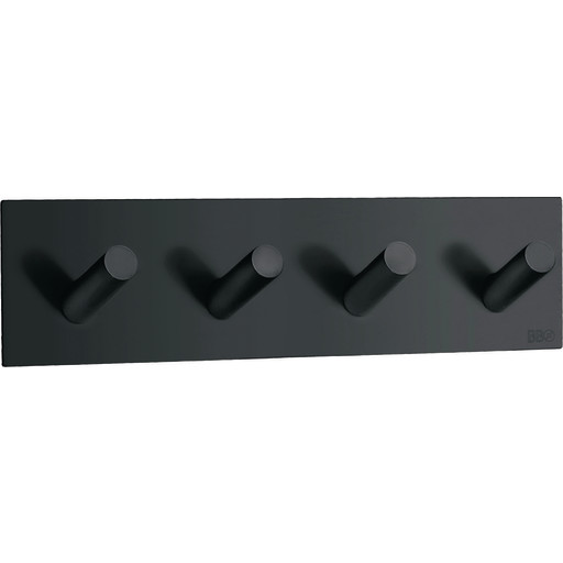 Beslagsboden hängare, matt svart