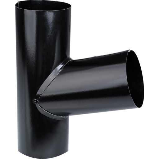 Plastmo Black Steel grenrør 75 mm 70° Backuptype - VVS