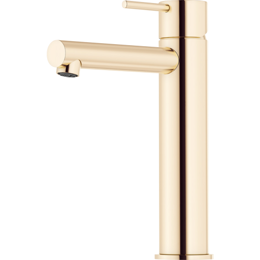 Mora håndvaskarmatur, inxx ii sharp medium, poleret messing PVD