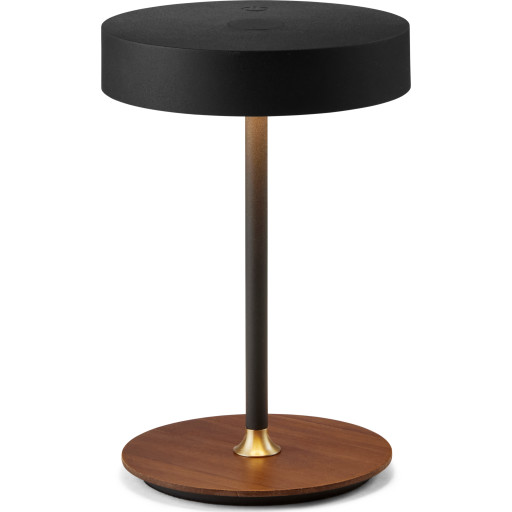 Halo Design On The Move - Portable Bord Ø13 - Graphite Sort