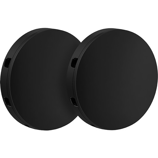 Smedbo beslagsboden løst beslag til selvklæbende brusekurv, sort