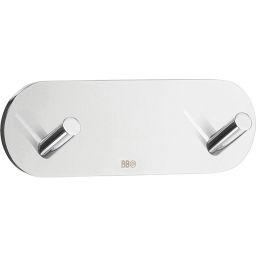 Beslagsboden håndklædekrog, krom billede