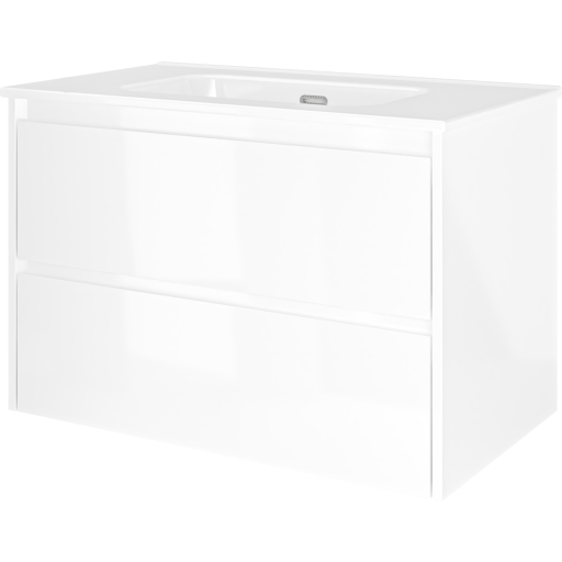 Sanibell Proline møbelpakke, 81x46 cm, hvid højglans