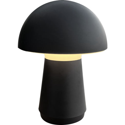 Veli Line uppladningsbar bordslampa, svart