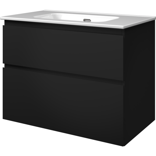 Sanibell Proline møbelpakke, 81x46 cm, mat sort