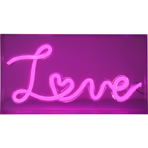 Veli Line Love neonskilt