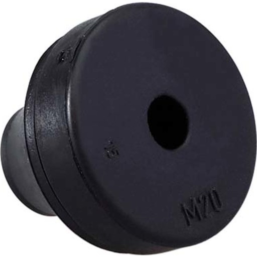 50 Stk Rutaseal Gummipakdåse Pg16 10 14mm Kloropren Sort Fra Mto