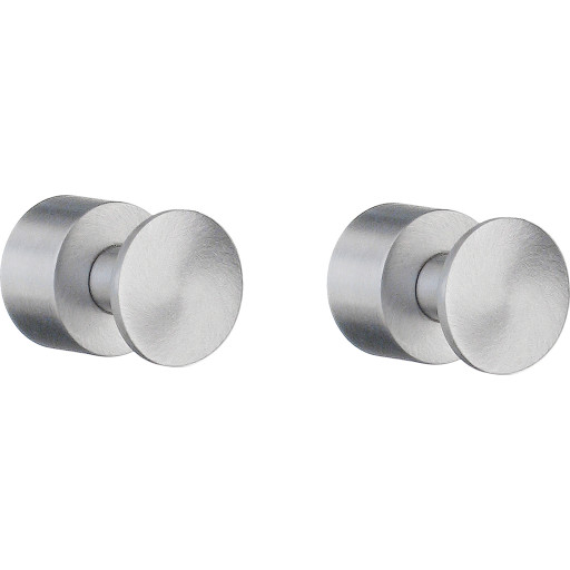 Smedbo Home håndklædekrog, 2 stk, børstet krom billede