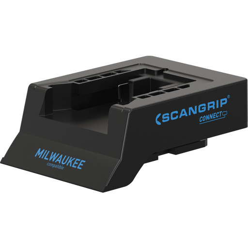 Kontakt for Scangrip CONNECT lampe og 18-V MILWAUKEE batteri Backuptype - Værktøj