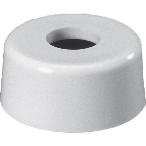 Roset hvid plast Ø32mm x 40mm