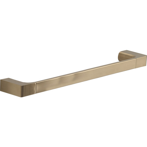 Hefe Piren håndklædestang, 45 cm, børstet messing billede