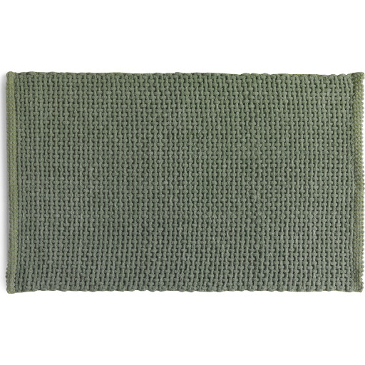 Hefe Knot bademåtte, 50x80 cm, grøn