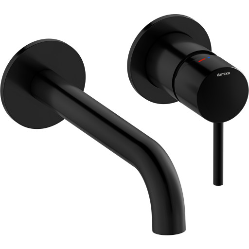 Damixa Osier håndvaskarmatur, mat sort billede