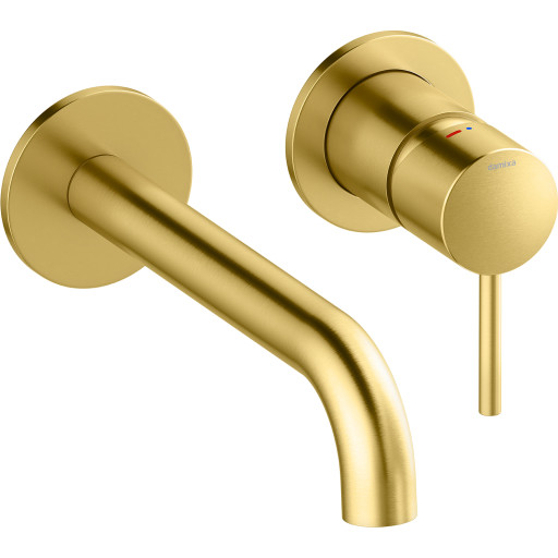 Damixa Osier vandhane, børstet messing billede