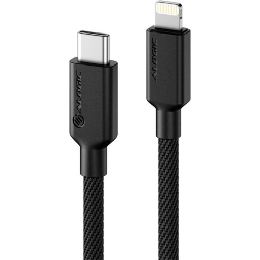 Alogic Elements Pro Usb C Til Lightning Kabel 1m Sort