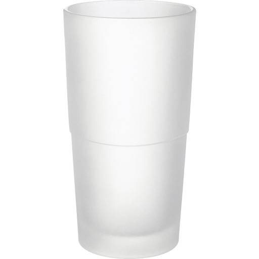 Smedbo Xtra beholder, matteret glas billede
