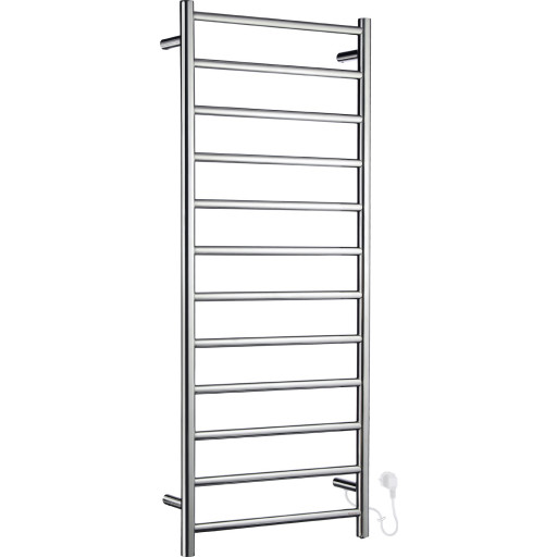 Smedbo Dry FK701 håndklædetørrer, el, 50x120 cm, poleret rustfrit stål billede