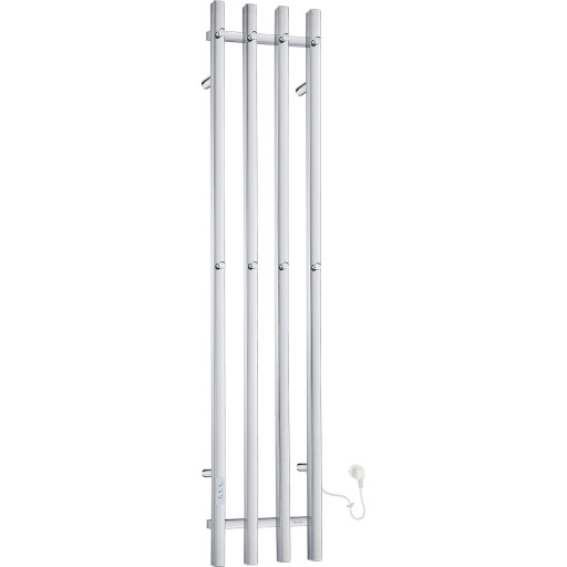 Smedbo Dry FK714 håndklædetørrer, el, 30x150 cm, poleret rustfrit stål