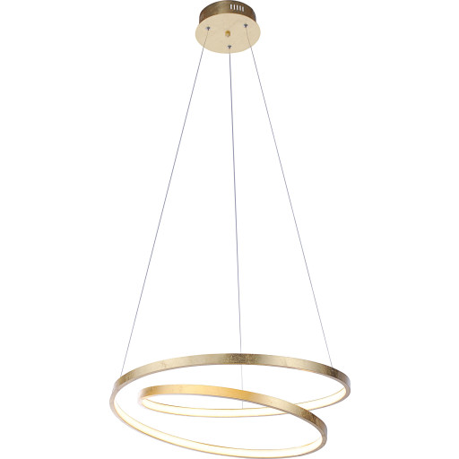 Paul Neuhaus Roman lysekrone, guld, Ø55 cm