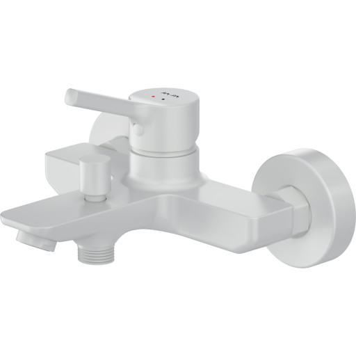 AM.PM X-Joy S Single-lever bath and shower mixer, white