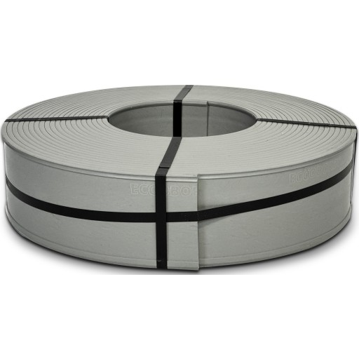 Ecco kantskinne, 140 mm, 25 meter, grå