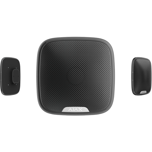 Ajax trådløs udendørs sirene, sort billede