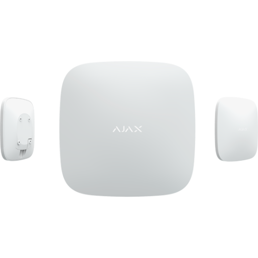 Ajax ReX 2, Kabel & trådløs, RF trådløst, 1700 m, Hvid, 868 MHz, Hub 2 (2G) Hub 2 (4G) Hub 2 Plus Hub Hybrid (2G) Hub Hybrid (4G)