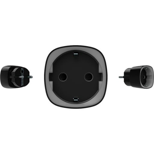 Ajax stikprop med energimåler, sort