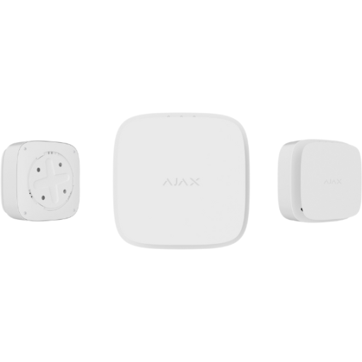 Ajax 2 Plus brandalarm med temperatur- og kulilte sensor, hvid billede