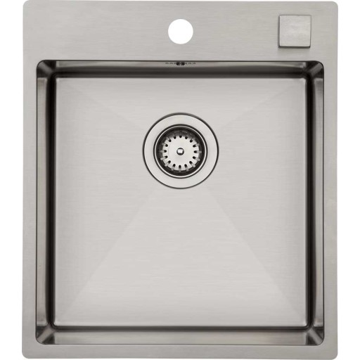 Lavabo Kubus 441 soft køkkenvask, 44x50 cm, rustfrit stål