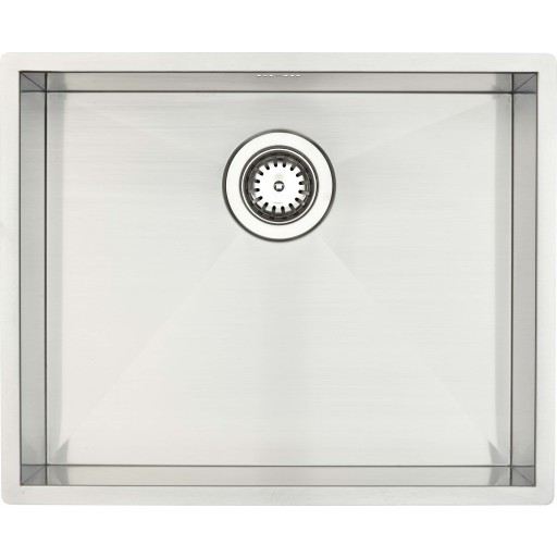 Lavabo Kubus 500 diskbänk, 54x44 cm, rostfritt stål