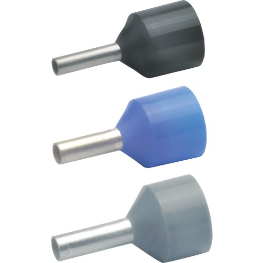Billede af 100 stk Terminalrør Isoleret 4 mm² L: 17,5 mm