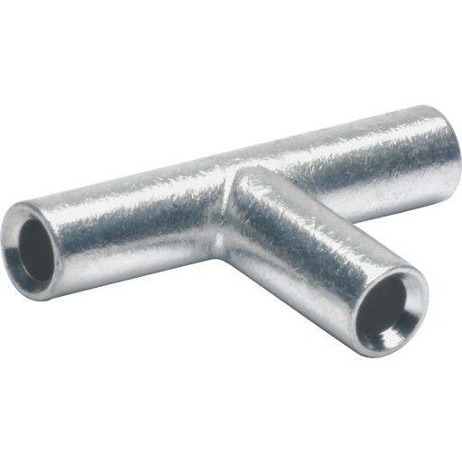 Billede af 25 stk T-samlemuffe T. massive ledere, 50 mm², Cu fortinnet