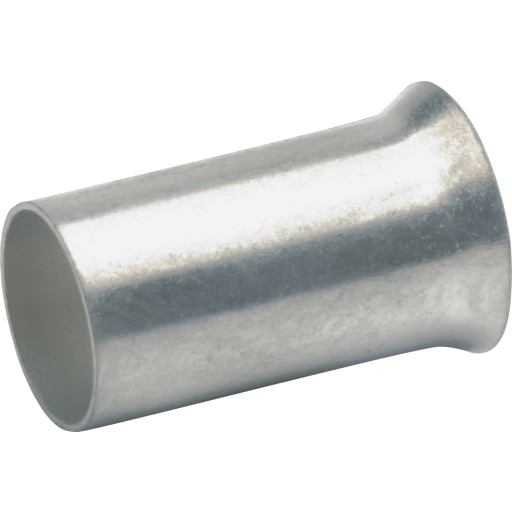 Billede af 1000 stk Terminalrør Uisoleret 0,5 mm², 6 mm, Cu fortinnet