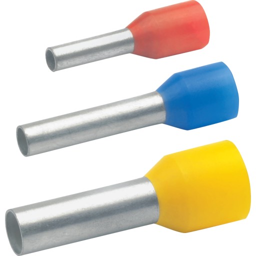 Billede af 1000 stk ISOL. TERMINALRØR 1,0 L12