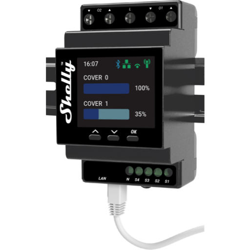Shelly Pro Dual dobbelt styring med Wi-Fi billede